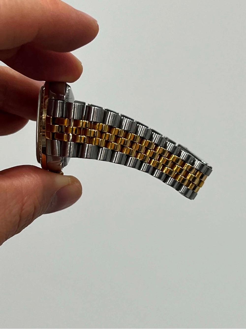 Rolex Datejust Women’s Two-Tone Diamond Mother-of-Pearl Watch - Gold & Silver - Picture 7 of 7